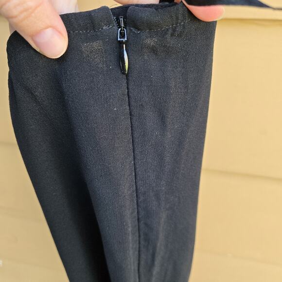 Eileen Fisher Silk Women's Xs Straight Pants Lightweight. Read - Picture 12 of 13